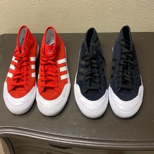 Adidas Matchcourt mid-top bundle size 9